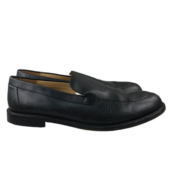 Cole Haan Men\'s Size 11M Black Leather Closed Toe Slip On Loafers Made In USA